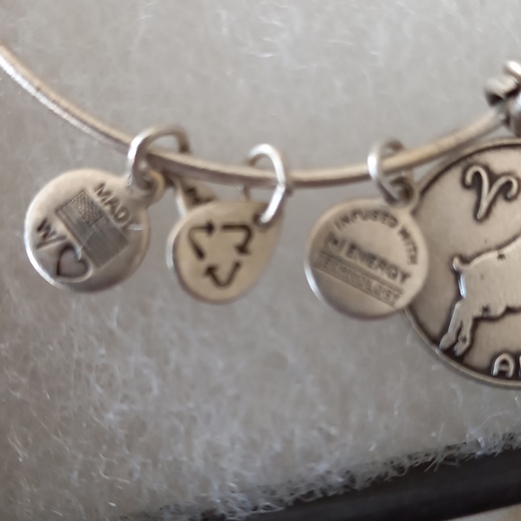 Alex and Ani Aries silver bracelet. NWT - Picture 4 of 4